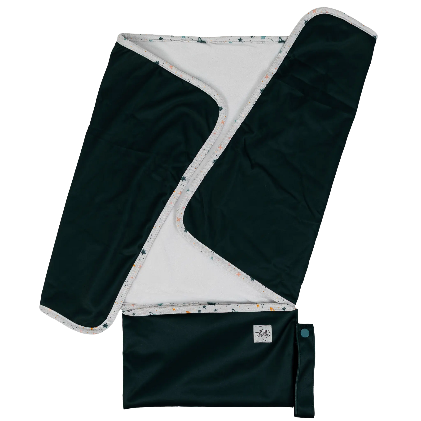 Texas Tushies Soft Bamboo Travel Changing Pad with Compact Fold for On-the-Go Parents - Baby & Toddler > Diapering > Changing Mats & Trays > Diaper Changing Pads Baby & Toddler Clothing