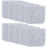 Soft Muslin Burp Cloths Slate Unisex Baby Gift By Comfy Cubs Comfy Cubs Everetts Place: Online Boutique 29.99