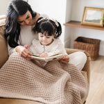 Soft Saranoni Waffle Knit Receiving Blankets For Babies Saranoni Everetts Place Boutique