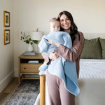 Soft Saranoni Waffle Knit Receiving Blankets For Babies Saranoni Everetts Place Boutique