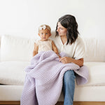 Soft Saranoni Waffle Knit Receiving Blankets For Babies Saranoni Everetts Place Boutique