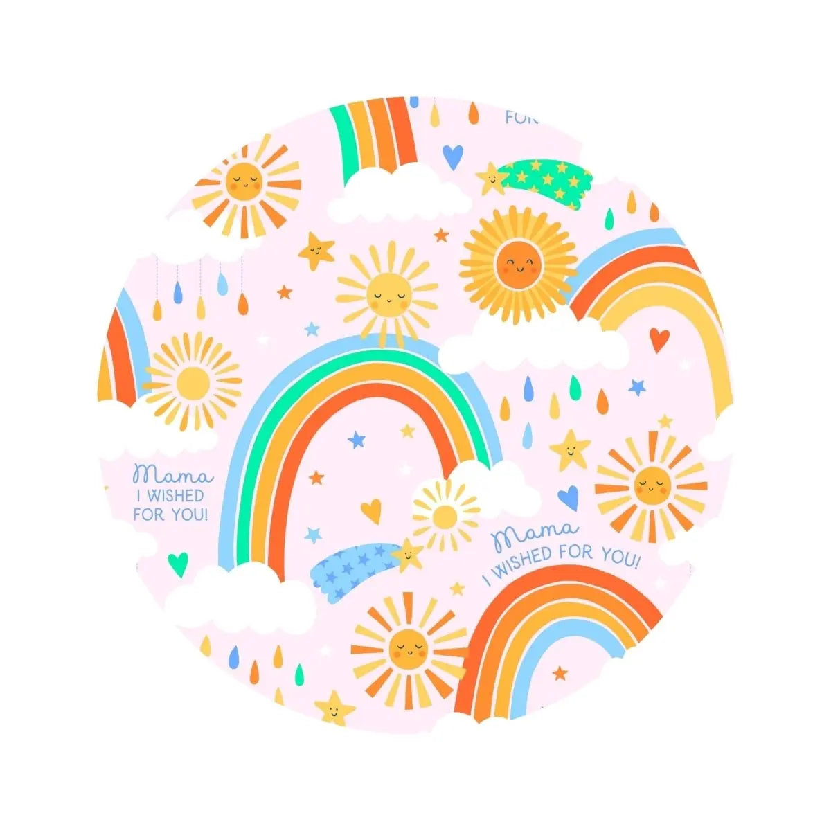Raising Mama The SoftKnot Bow | Here Comes the Sunshine (Pink) - 