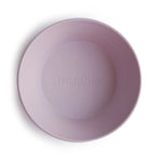 Mushie Round Dinnerware Bowl Set BPA Free Plastic Dishwasher Safe Microwave Safe - Baby & Toddler > Nursing & Feeding Dinnerware