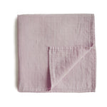 Mushie Organic Cotton Muslin Swaddle Blanket for Baby Cuddling and Nursing - Baby & Toddler > Swaddling & Receiving Blankets Swaddle