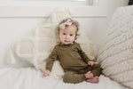 Little Joy Co. Solid Bamboo Zippy Pajamas - more colors - Everetts Place Boutique - 