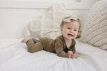 Little Joy Co. Solid Bamboo Zippy Pajamas - more colors - Everetts Place Boutique - 
