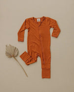Little Joy Co. Solid Bamboo Zippy Pajamas - more colors - Everetts Place Boutique - 