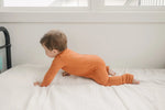 Little Joy Co. Solid Bamboo Zippy Pajamas - more colors - Everetts Place Boutique - 