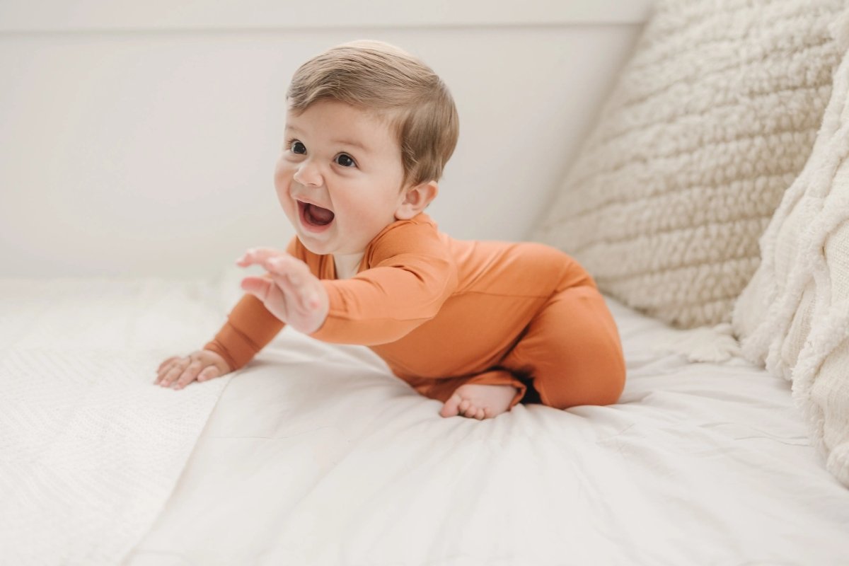 Little Joy Co. Solid Bamboo Zippy Pajamas - more colors - Everetts Place Boutique - 