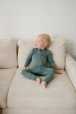 Little Joy Co. Solid Bamboo Zippy Pajamas - more colors - Everetts Place Boutique - 