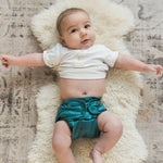 Kinder Cloth Diaper Co. - Solid Color: Essentials Pocket Cloth Diaper with Athletic Wicking Jersey, Grows with your Baby -