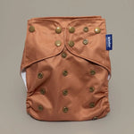 Kinder Cloth Diaper Co. - Solid Color: Essentials Pocket Cloth Diaper with Athletic Wicking Jersey, Grows with your Baby -