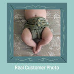 Kinder Cloth Diaper Co. - Solid Color: Essentials Pocket Cloth Diaper with Athletic Wicking Jersey, Grows with your Baby -