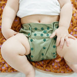 Kinder Cloth Diaper Co. - Solid Color: Essentials Pocket Cloth Diaper with Athletic Wicking Jersey, Grows with your Baby -