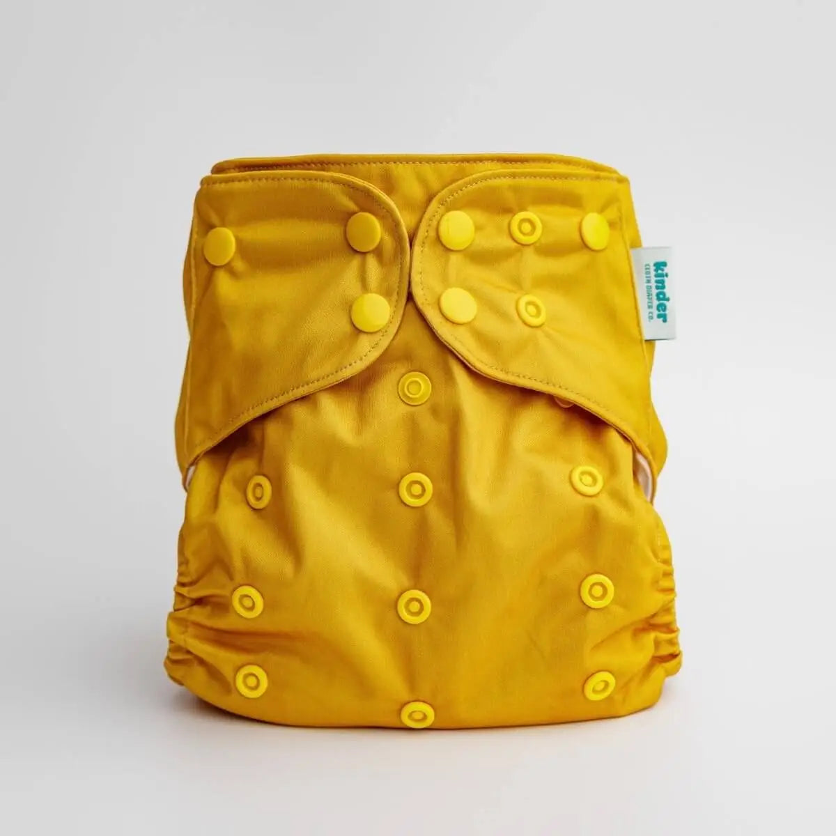 Kinder Cloth Diaper Co. - Solid Color: Essentials Pocket Cloth Diaper with Athletic Wicking Jersey, Grows with your Baby -