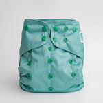 Kinder Cloth Diaper Co. - Solid Color: Essentials Pocket Cloth Diaper with Athletic Wicking Jersey, Grows with your Baby -