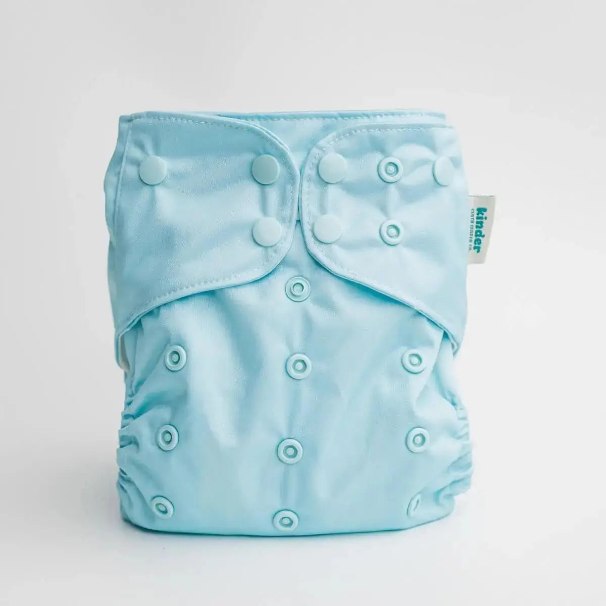 Kinder Cloth Diaper Co. - Solid Color: Essentials Pocket Cloth Diaper with Athletic Wicking Jersey, Grows with your Baby -