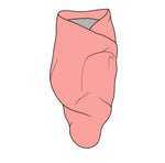 Solid Pink Firefighter, Bamboo Spandex Swaddle Miller & Co. Everetts Place Boutique