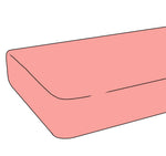 Solid Pink Firefighter, Crib Sheet Miller & Co. Everetts Place Boutique