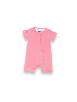 Solid Pink Firefighter, Romper Miller & Co. Everetts Place Boutique