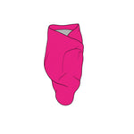 Solid Pink Sheriff, Bamboo Spandex Swaddle Miller & Co. Everetts Place Boutique