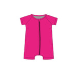 Solid Pink Sheriff, Romper Miller & Co. Everetts Place Boutique