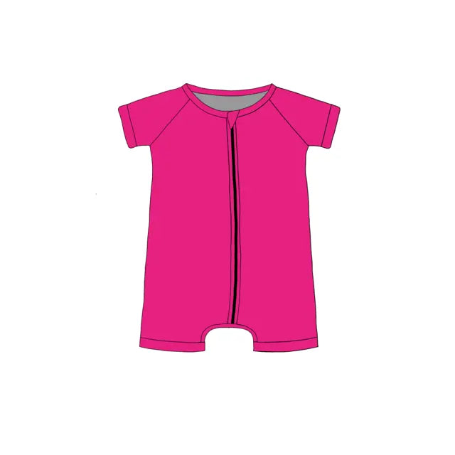 Solid Pink Sheriff, Romper Miller & Co. Everetts Place Boutique