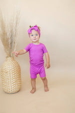 Little Joy Co. Solid Ribbed Bamboo Two Piece Pajamas For Toddlers - Apparel & Accessories > Clothing > Baby & Toddler Clothing > Baby & Toddler Sleepwear