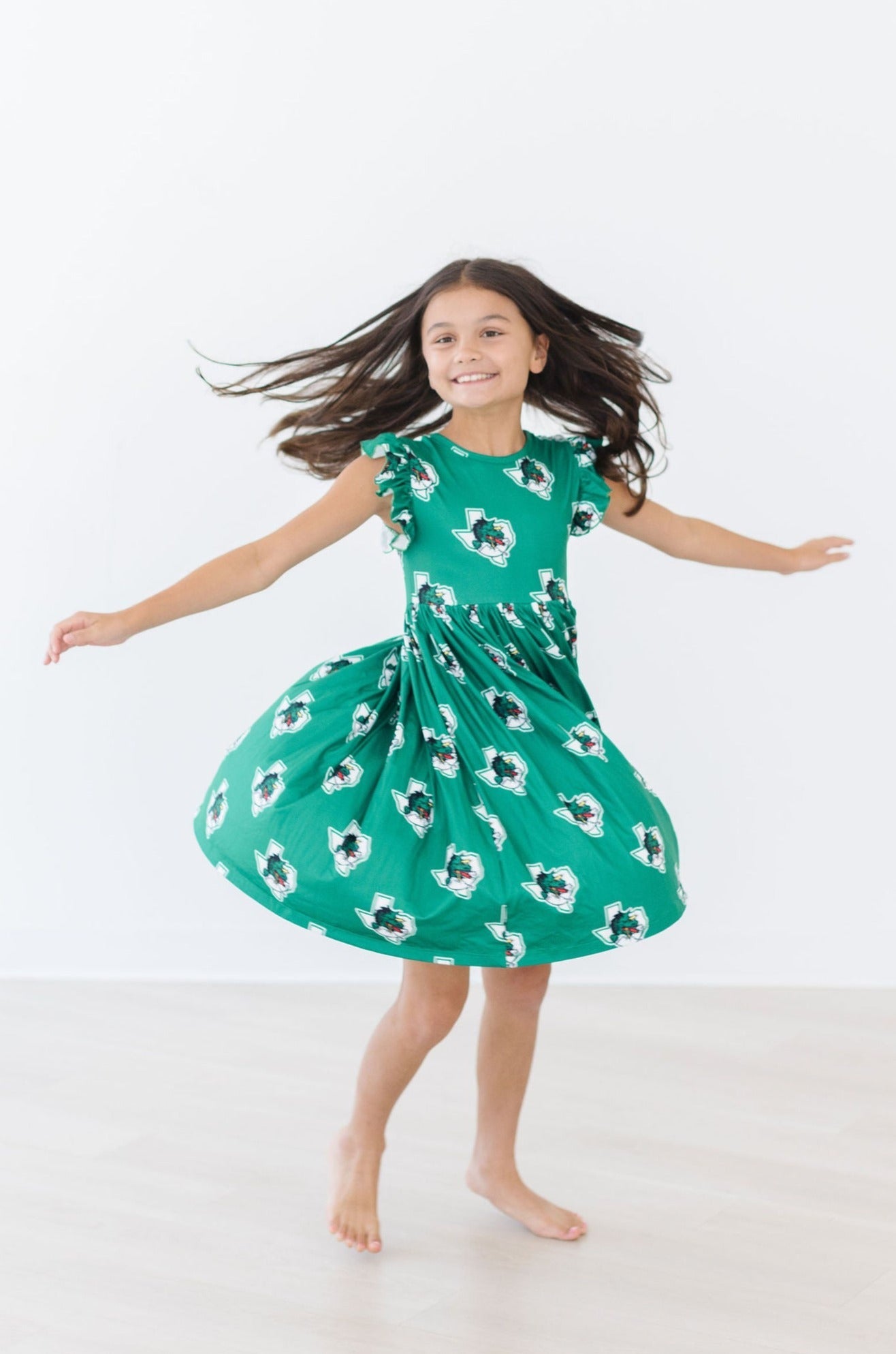 Southlake Carroll Dragons Flutter Twirl Dress by Mila & Rose ®