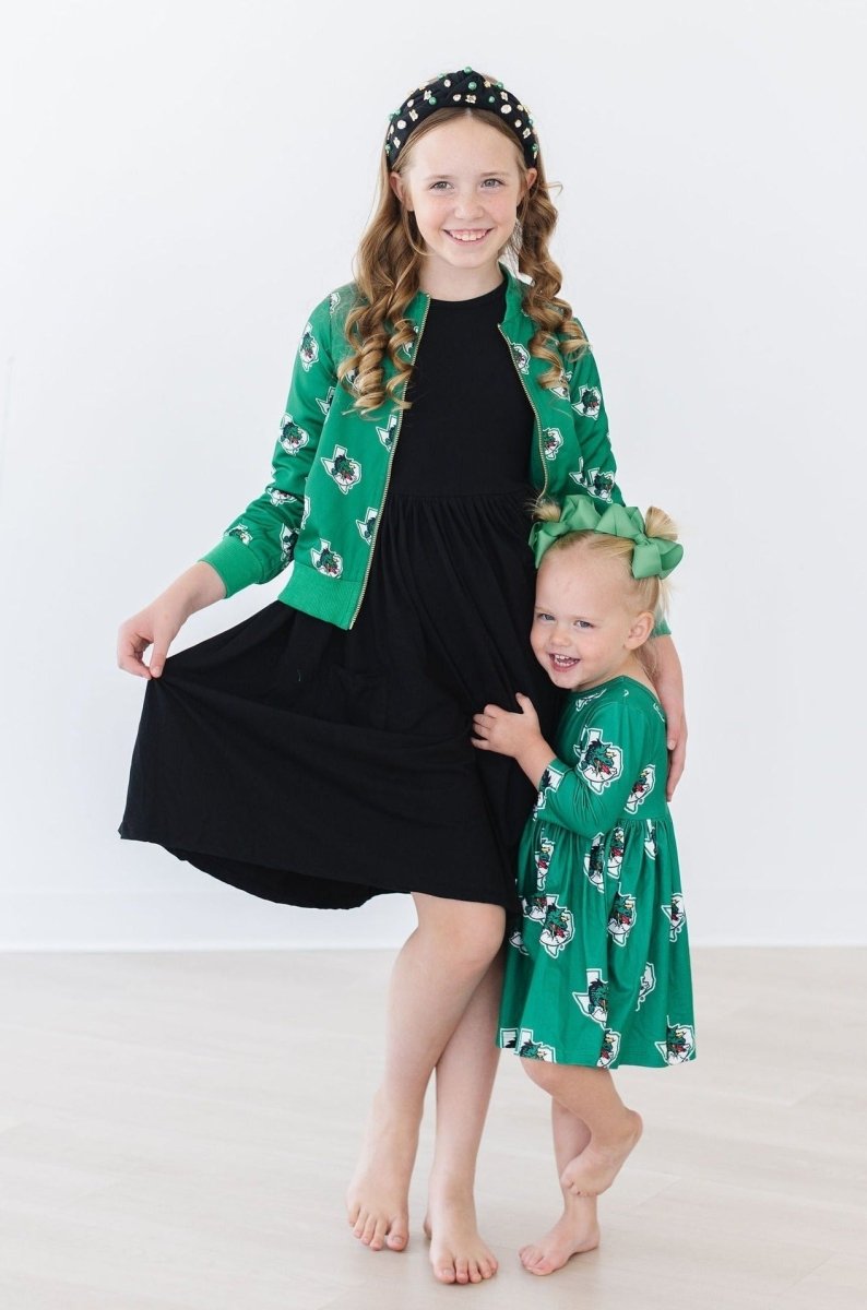 Southlake Carroll Dragons Satin Jacket Youth Team Spirit - Everetts Place Boutique - 
