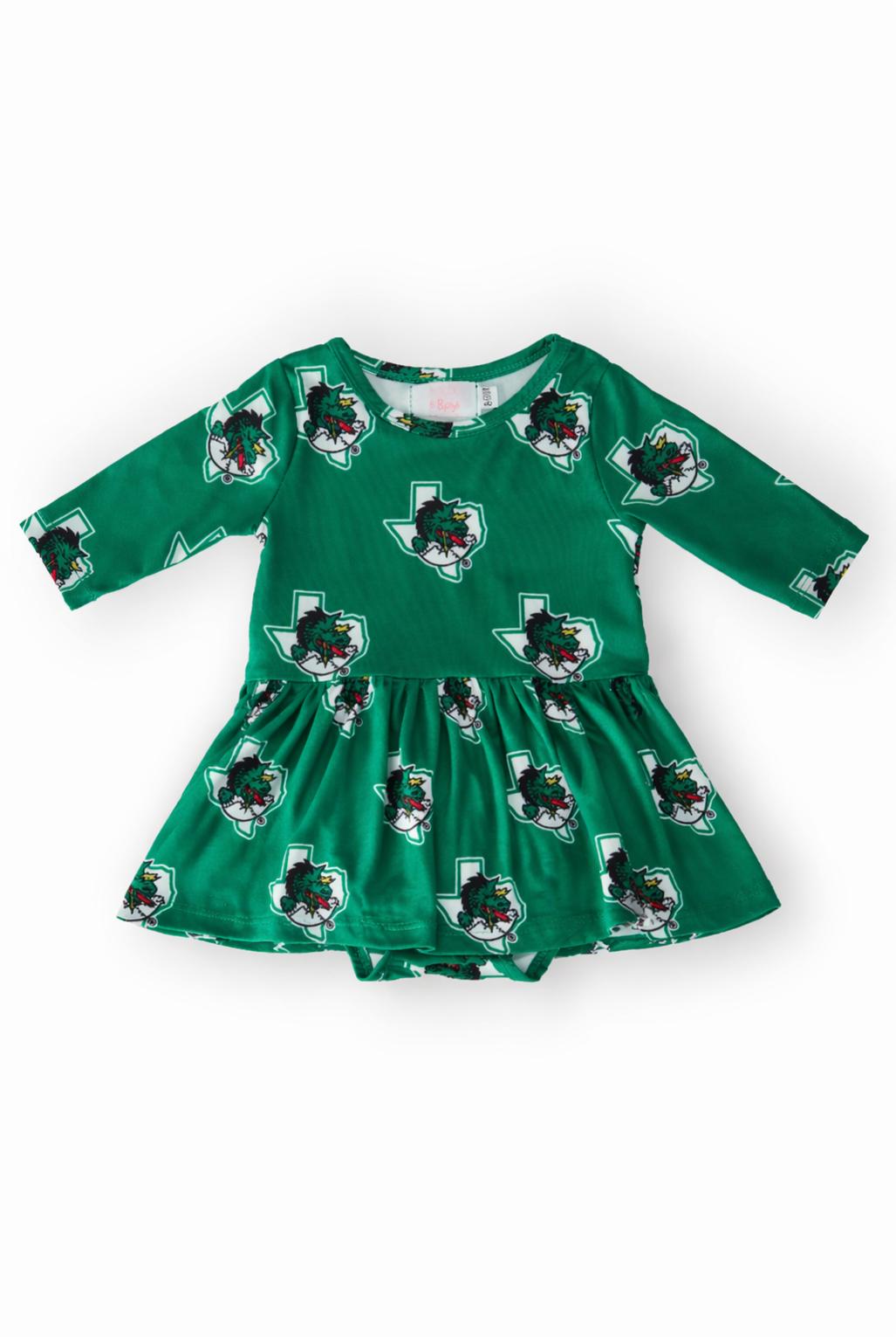 SALE Southlake Carroll Dragons 3/4 Sleeve Twirl Bodysuit by Mila & Rose ®