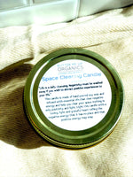 Space Clearing Intention Candle With Crystals Organic Soy Butter Me Up Organics 