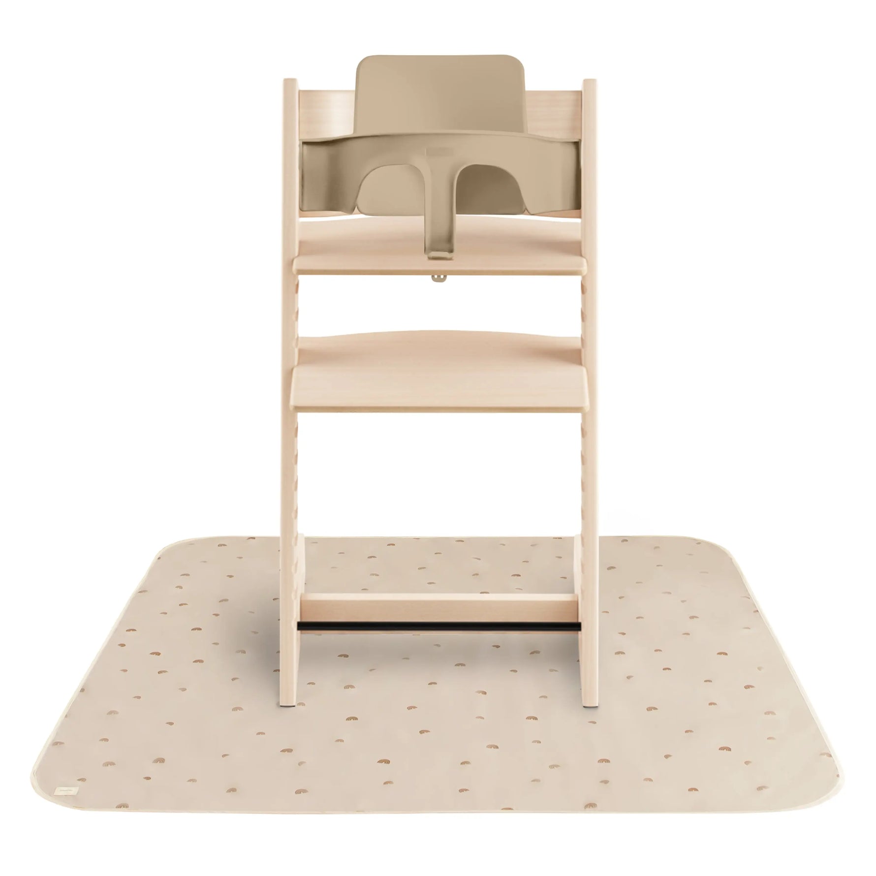 Mushie Splat Mat for High Chairs and Arts and Crafts Water Resistant Polyester - Baby & Toddler > Baby Toys & Activity Equipment > Play Mats & Gyms Splat Mat