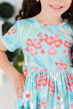 Spring Breeze Short Sleeve Pocket Twirl Dress Mila Rose - Everetts Place Boutique - 
