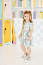 Spring Snails Short Sleeve Pocket Twirl Dress Mila Rose Mila & Rose ® Everetts Place: Online Boutique