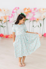 Spring Snails Short Sleeve Pocket Twirl Dress Mila Rose Mila & Rose ® Everetts Place: Online Boutique