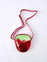 Rylee Faith Designs Spring Strawberry Girl Crossbody Bag - 
