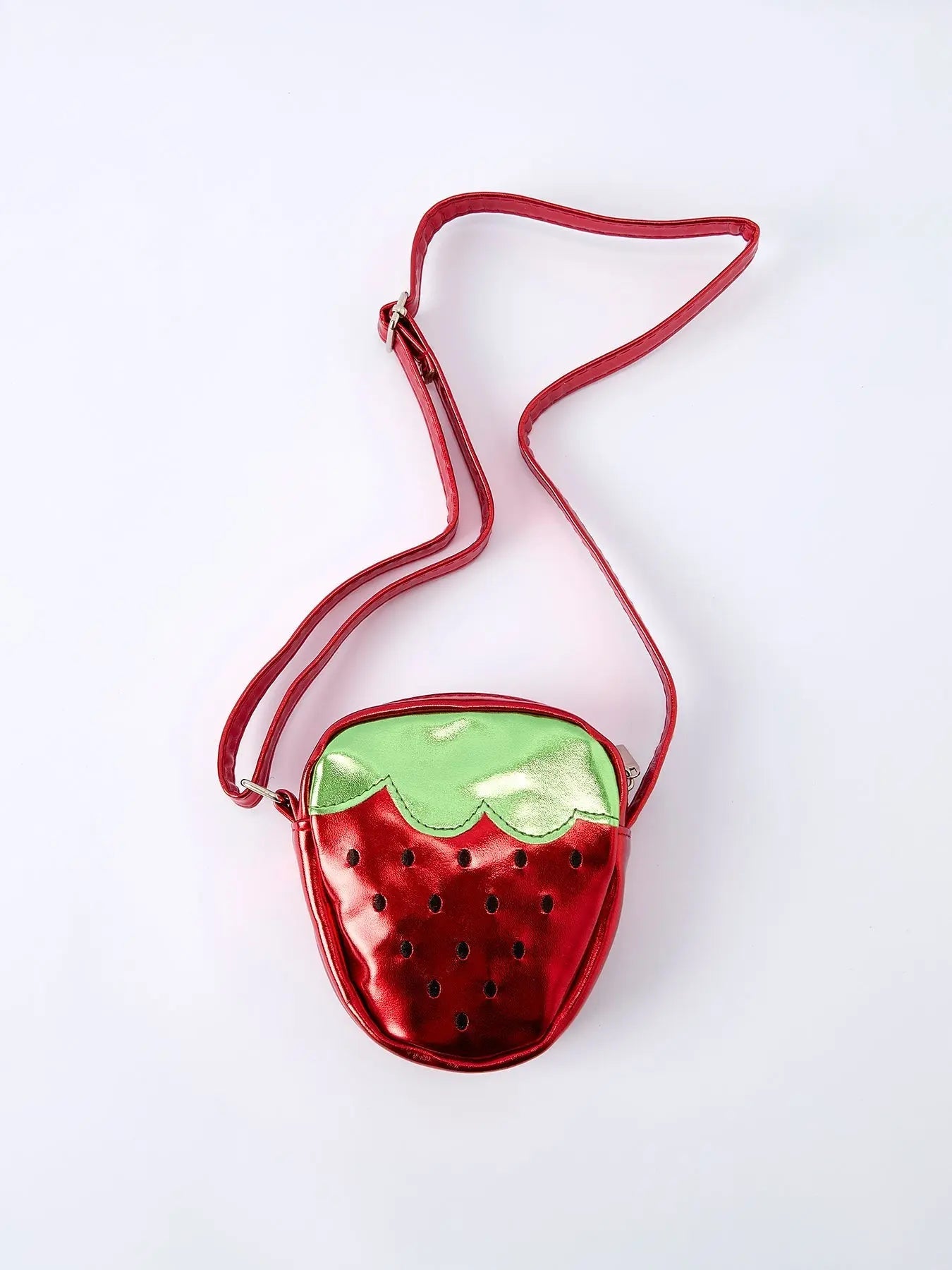 Rylee Faith Designs Spring Strawberry Girl Crossbody Bag - 