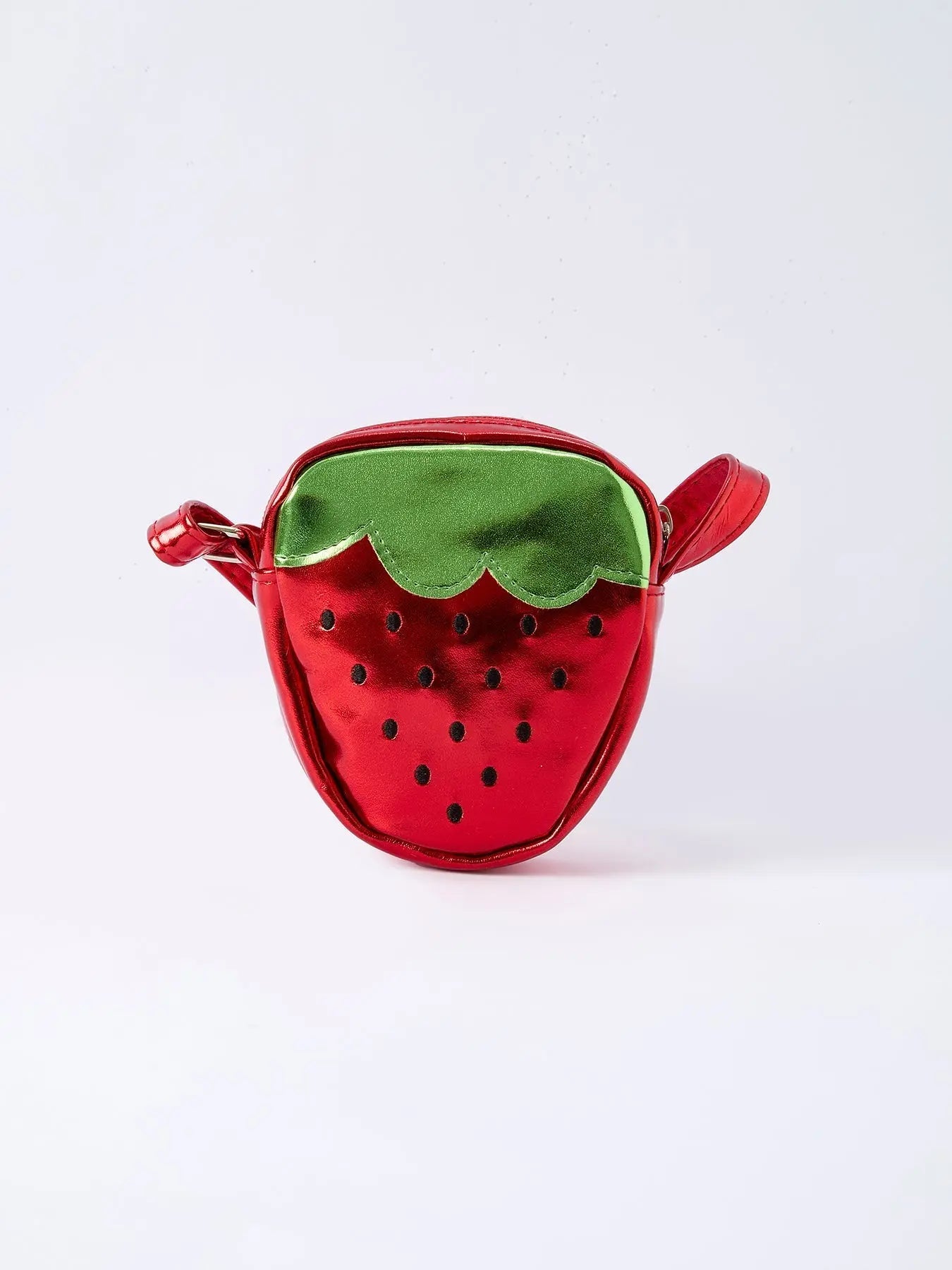 Rylee Faith Designs Spring Strawberry Girl Crossbody Bag - 