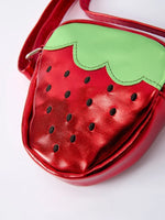 Rylee Faith Designs Spring Strawberry Girl Crossbody Bag - 