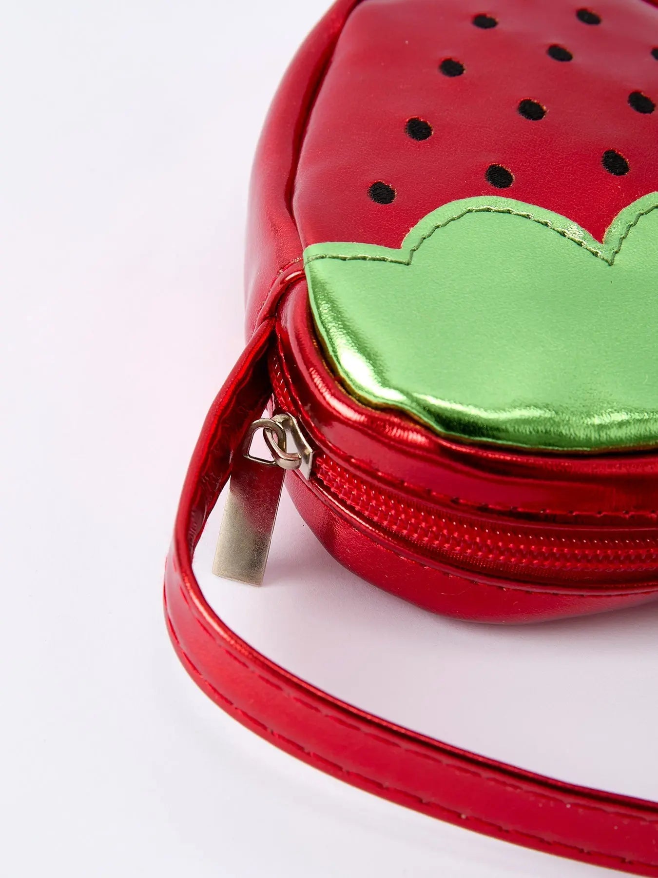 Rylee Faith Designs Spring Strawberry Girl Crossbody Bag - 