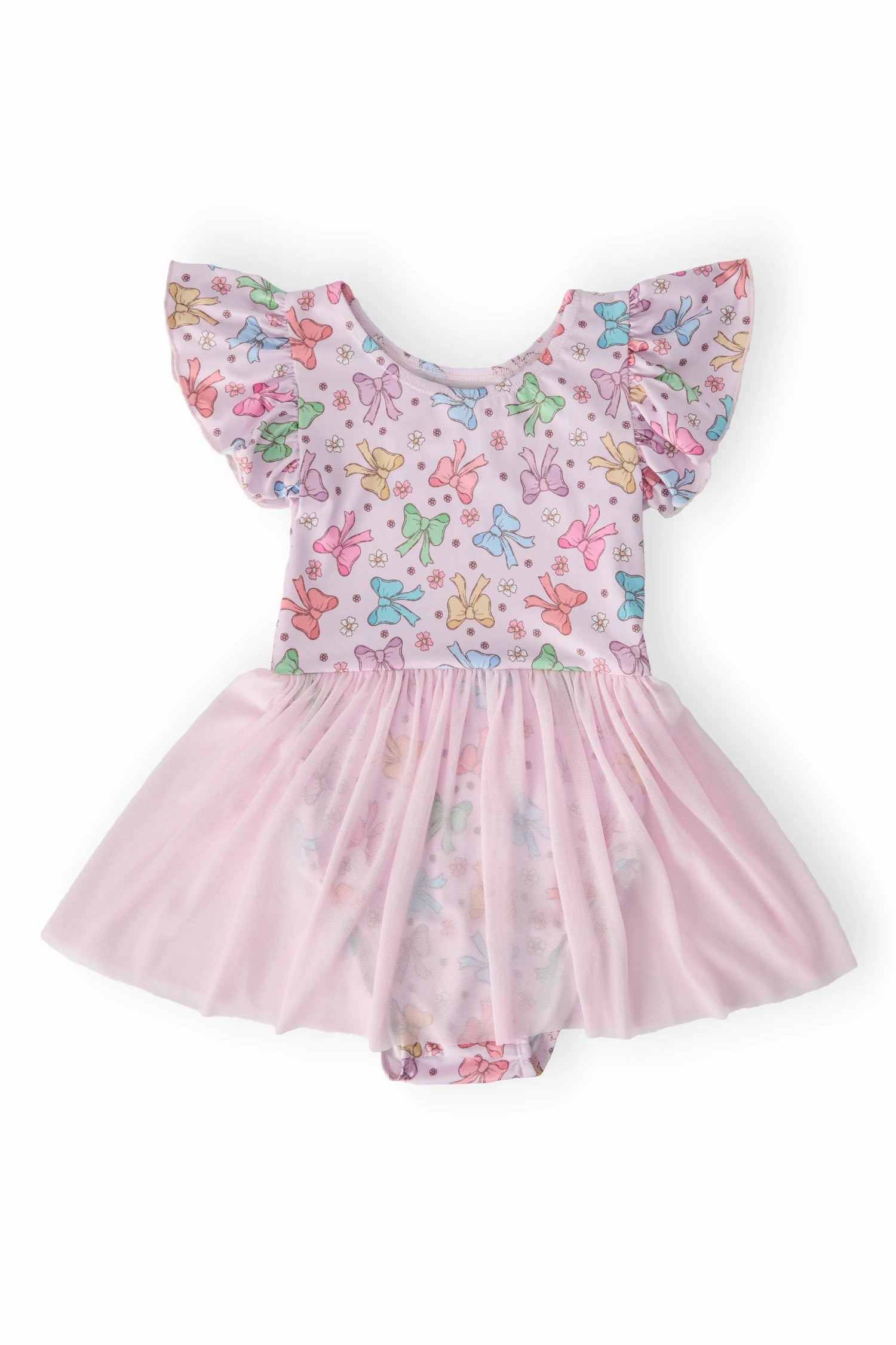Springtime Bows Twirl Leotard For Little Dancers Girls Mila & Rose ® Everetts Place: Online Boutique