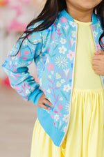 Springtime Splendor Satin Jacket Mila And Rose Collection - Everetts Place Boutique - Satin Jacket