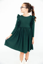 Spruce Long Sleeve Ruffle Twirl Dress Mila And Rose Mila & Rose ® Everetts Place: Online Boutique