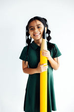 Spruce Short Sleeve Polo Dress For Girls Mila And Rose - Everetts Place Boutique - 