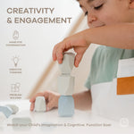 Stacking Blocks for Toddlers in Boy Pack - Everetts Place