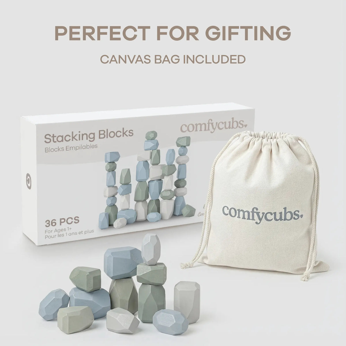 Stacking Blocks for Toddlers in Boy Pack - Everetts Place