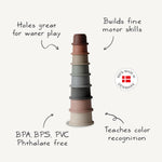 Stacking Cups Toy by Mushie at Everetts Place