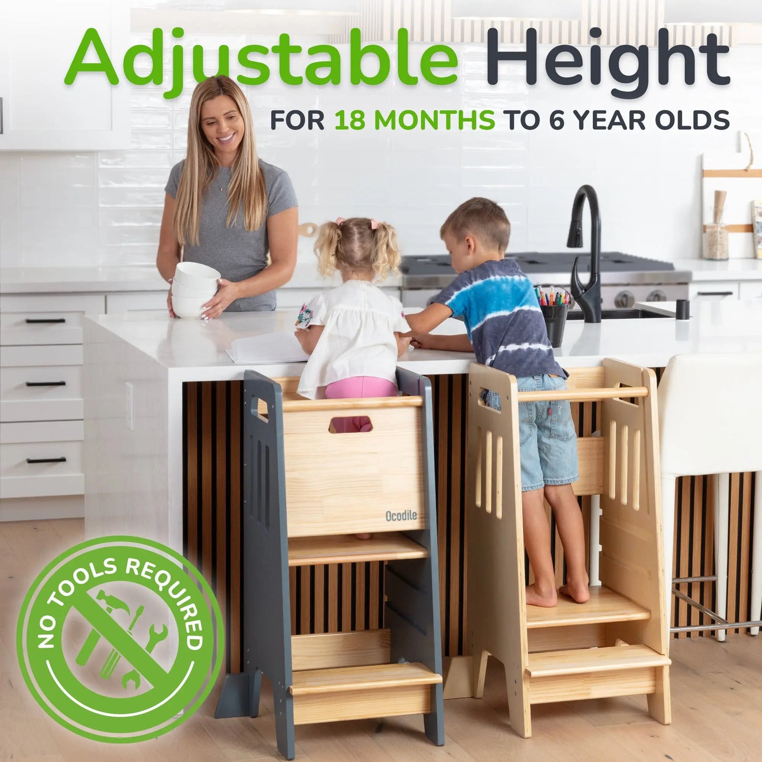 Ocodile.com Standing Tower with Door - Baby & Toddler > Baby Toys & Activity Equipment > Baby Activity Toys > Activity Centers