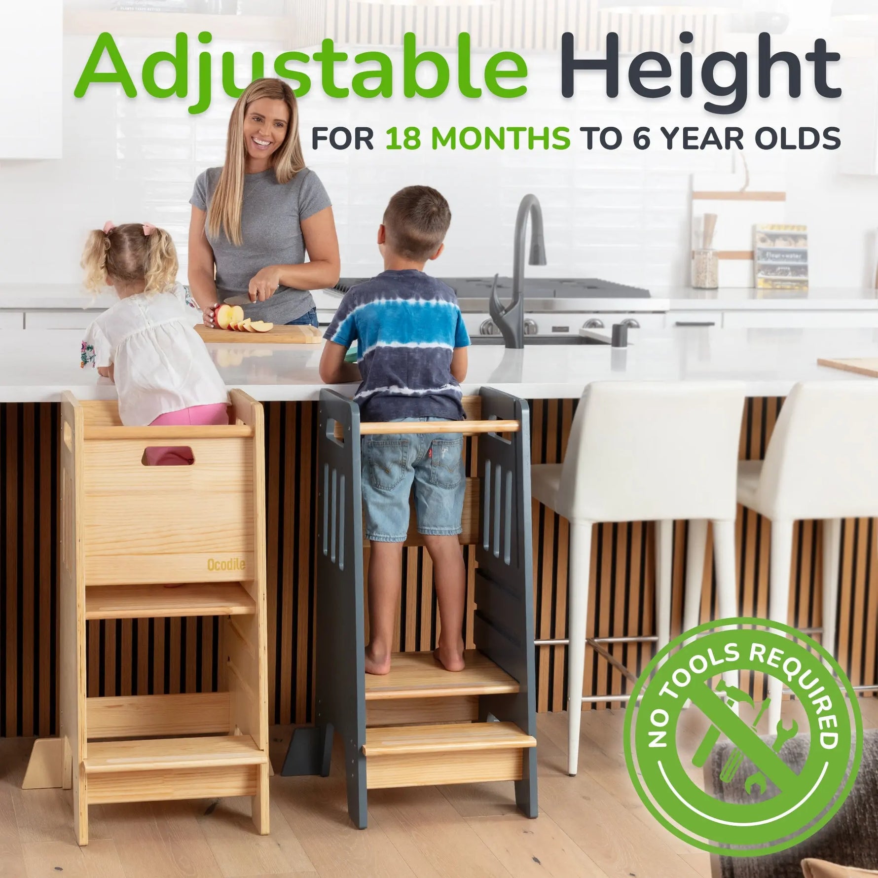 Ocodile.com Standing Tower with Door - Baby & Toddler > Baby Toys & Activity Equipment > Baby Activity Toys > Activity Centers